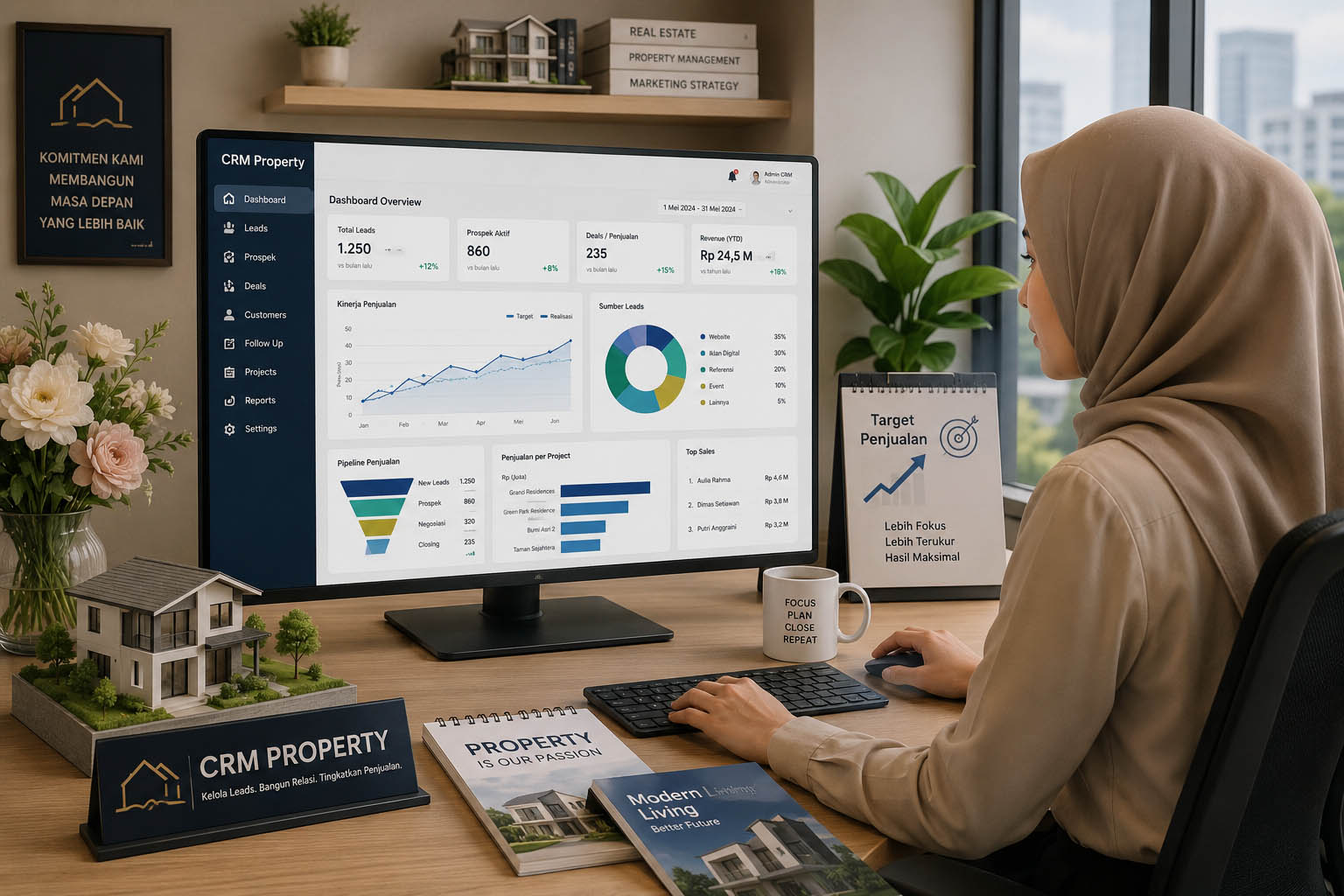 CRM Property Hasero Indonesia